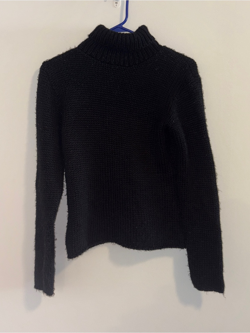 Women’s Vintage Black Turtle Neck Sweater M